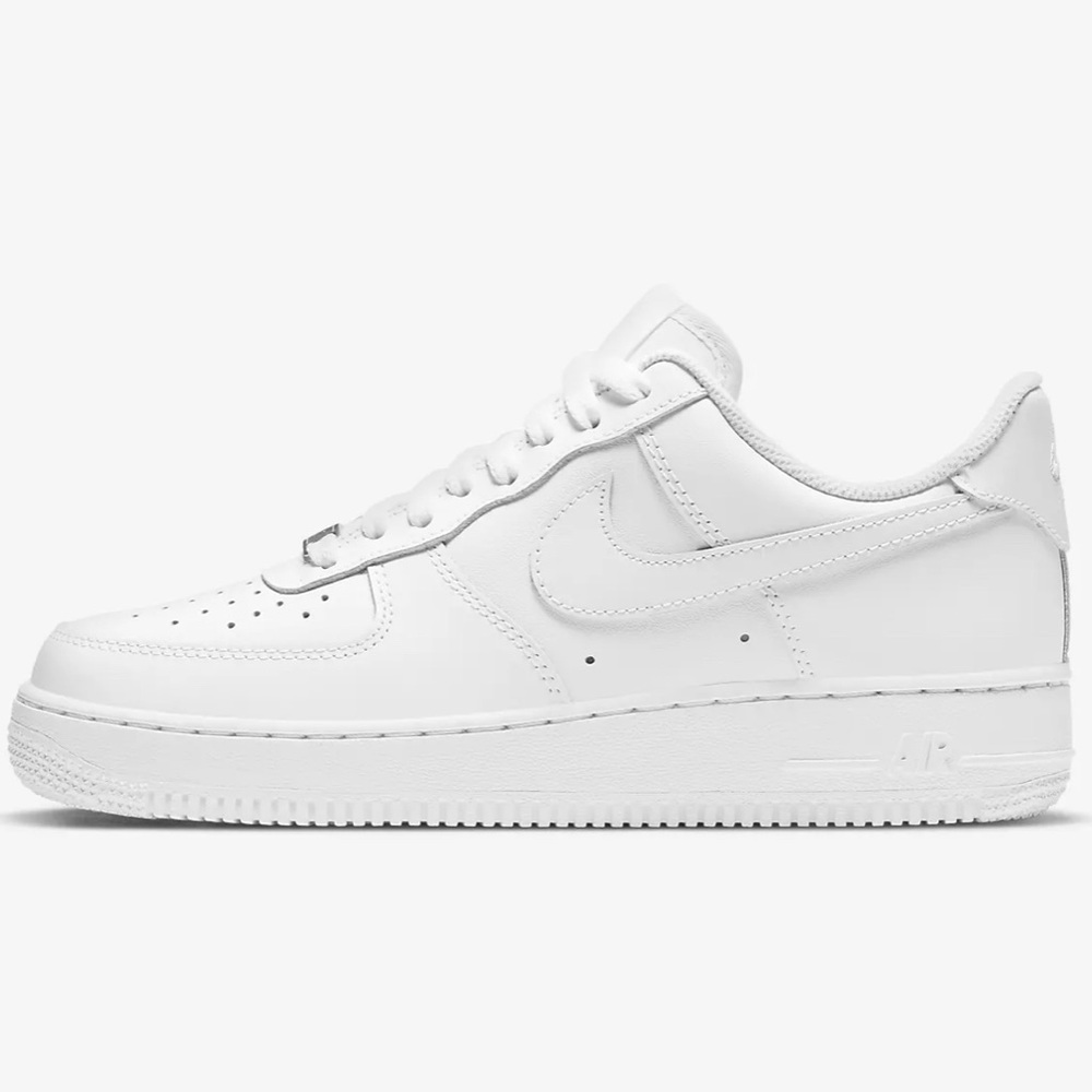 nike white air force 1’s